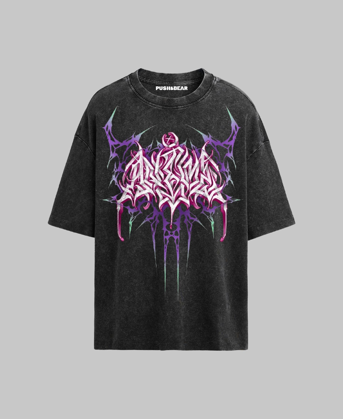 GRIM NEON REIGN TEE
