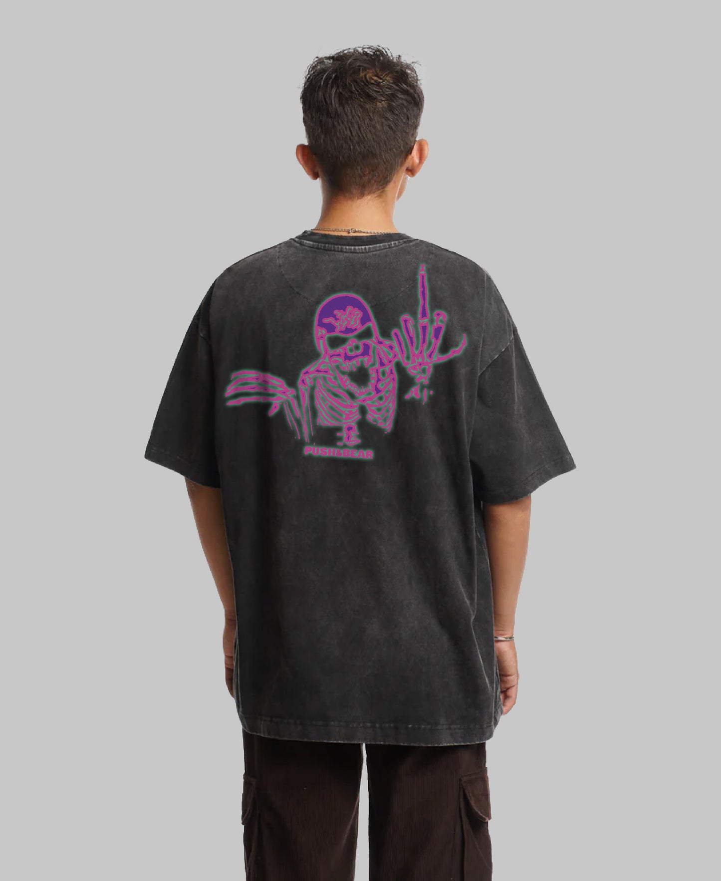 GRIM NEON REIGN TEE