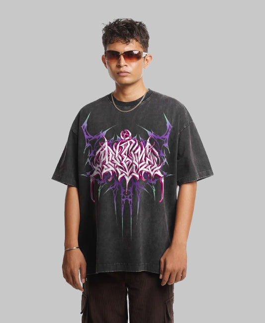 GRIM NEON REIGN TEE